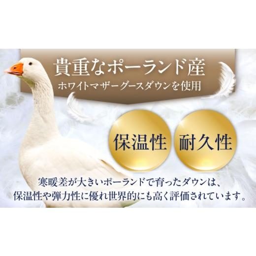 ふるさと納税 タオル・寝具 掛け布団 福岡県 糸島市  お中元対象 赤系 糸島羽毛ふとん シングル 羽毛 布団 本掛け 2層式 ポーランド産 グースダウン95％ 糸島…_6