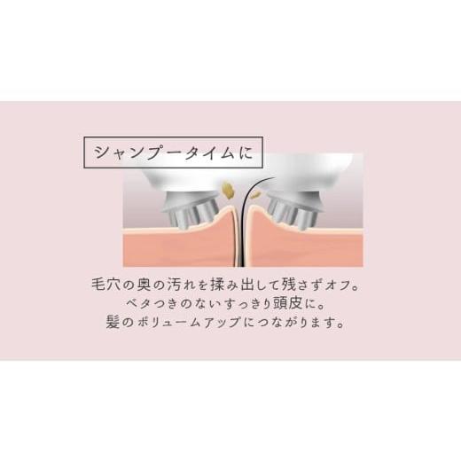 ふるさと納税 美容 茨城県 つくばみらい市 頭皮マッサージャー ブラック ヘッドマッサージ 頭皮マッサージ リフトケア 頭皮ケア 頭皮エステ 電動頭皮ブラシ US…の画像