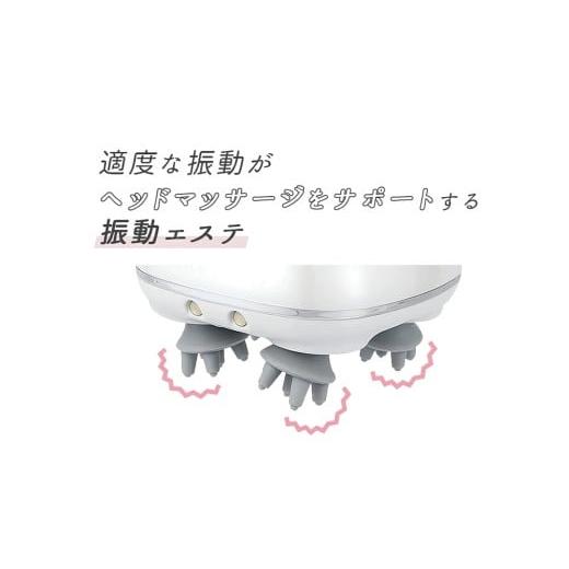ふるさと納税 美容 茨城県 つくばみらい市 頭皮マッサージャー ブラック ヘッドマッサージ 頭皮マッサージ リフトケア 頭皮ケア 頭皮エステ 電動頭皮ブラシ US…の画像