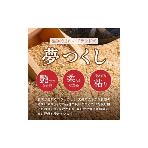 ふるさと納税 玄米 福岡県 久留米市  2026年10月より順次発送 福岡県産ブランド米夢つくし 玄米 30kg 令和8年産 新米 _ 夢つくし 30kg 1回 福岡県産 久留米産 …の画像