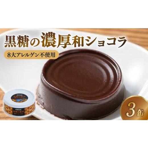 ふるさと納税 缶詰・瓶詰 高知県 黒潮町 黒糖の濃厚和ショコラ3缶セット 缶詰 缶詰め スイーツ デザート ショコラ 和ショコラ 羊羹 常温保存 防災 備蓄 非常食…