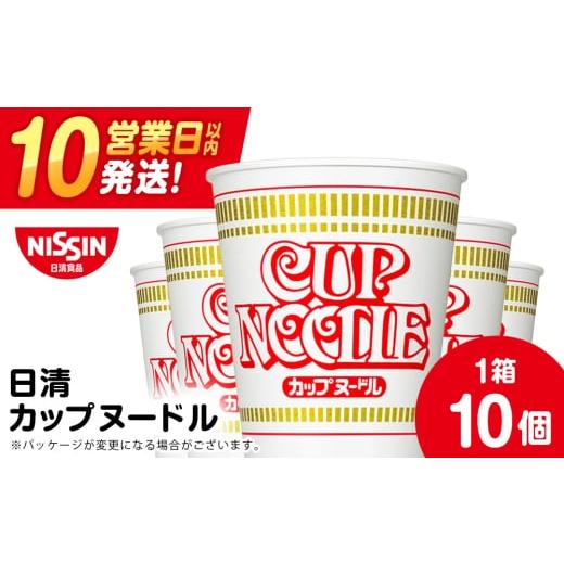 ふるさと納税 ラーメン 北海道 千歳市 2月発送 日清 カップヌードル 10食 ラーメン 麺 即席麺 麺類 カップ麺 インスタント カップラーメン 2月発送