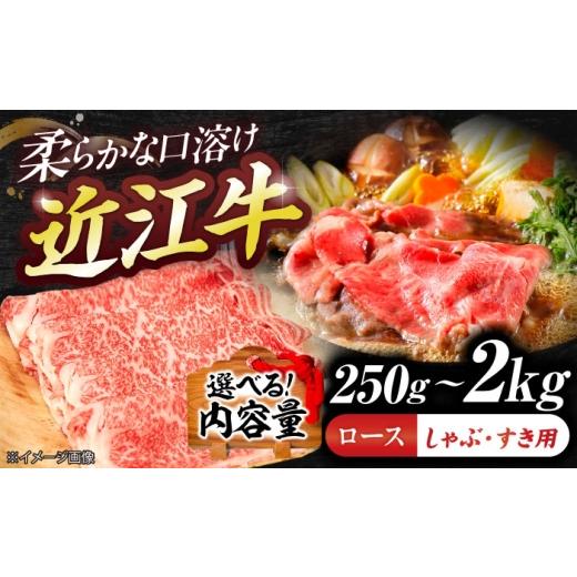 ふるさと納税 牛肉 すき焼き 滋賀県 栗東市 近江牛 ロース(すき・しゃぶ)500g / すき焼き しゃぶしゃぶ すきやき肉 しゃぶしゃぶ用 すき焼き用 鍋 すきやき …