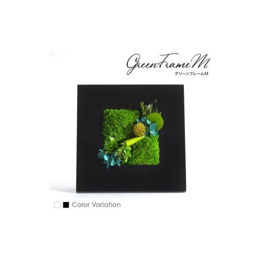 ふるさと納税 花・苗木 東京都 墨田区 グリーンフレームM 花 お花 プリザーブドフラワー ギフト プレゼント お祝い 誕生日 お供え アレンジ インテリア 東京都…