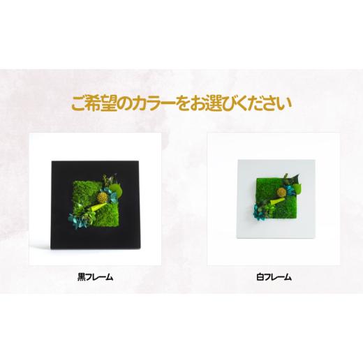 ふるさと納税 花・苗木 東京都 墨田区 グリーンフレームM 花 お花 プリザーブドフラワー ギフト プレゼント お祝い 誕生日 お供え アレンジ インテリア 東京都…