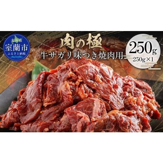 ふるさと納税 牛肉 焼肉・バーベキュー 北海道 室蘭市 牛サガリ味つき焼肉用 250g (250g×1) ふるさと納税 人気 おすすめ ランキング 肉 牛肉 牛サガリ 牛 に…