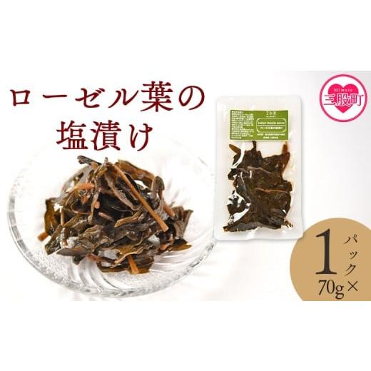 ふるさと納税 塩・だし ハーブ・風味付き 宮崎県 三股町 ローゼル葉の塩漬け 約70g×1パック 国産ハーブ ハイビスカスローゼル 香りや風味が豊か 和食 おにぎ…