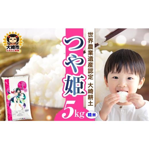ふるさと納税 米 つや姫 宮城県 大崎市 (06480)[精米]令和7年産 宮城県産つや姫5kg 5kg