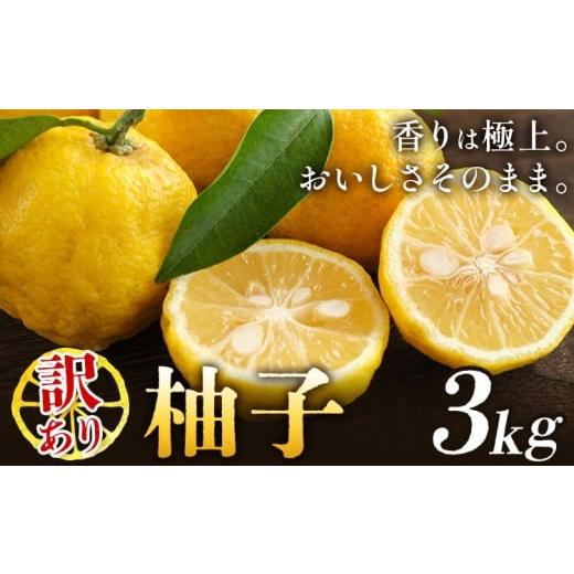 ふるさと納税 みかん・柑橘類 ゆず 徳島県 佐那河内村 ゆず 訳あり 柚子 約3kg [11月中旬-1月中旬頃発送]徳島県 佐那河内村 ゆず 柑橘 フルーツ 旬 配送不可…