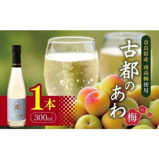 ふるさと納税 ワイン スパークリングワイン 奈良県 五條市 古都のあわ〜梅〜 スパークリングワイン300ml×1本 | お酒 酒 おさけ スパークリング 梅 南高梅 梅…