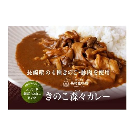 ふるさと納税 惣菜・レトルト 長崎県 佐世保市 E505 ごろごろ具だくさん ポストにお届け きのこ森々カレー(計2袋) 長崎豊味館 簡単 レトルト カレー きのこ 長…