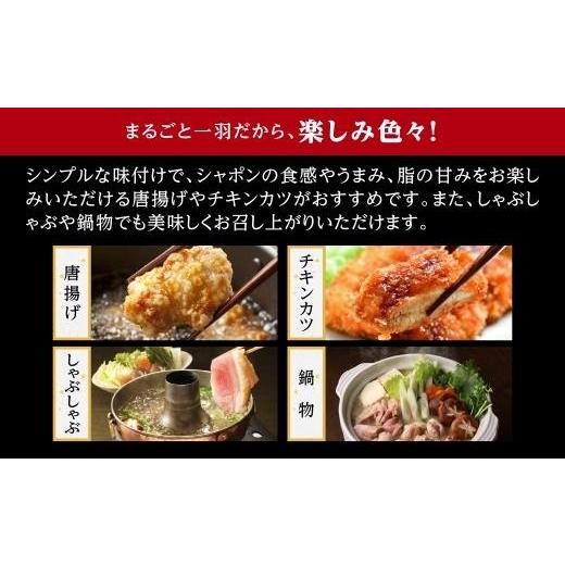 ふるさと納税 鹿児島県 大崎町 幻の性成熟の鶏肉　シャポーン鹿児島鶏　1羽分バラシ（約2kg) 