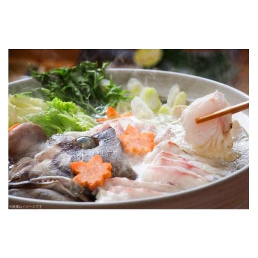 ふるさと納税 海鮮鍋 長崎県 平戸市 クエ 鍋 約3〜4人前 セット 切身 約150g 2パック アラ身 約150g 2パック クエ出汁 500ml 3本 いけす居食家 大徳利 長崎県 …