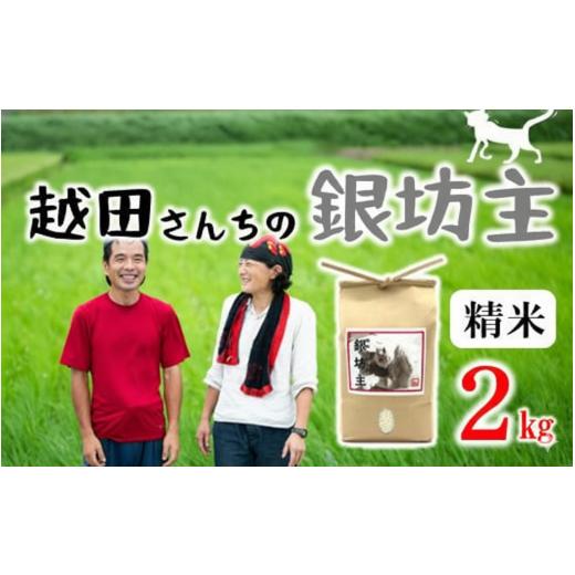 ふるさと納税 米 石川県 羽咋市 自然栽培米 越田さんちの銀坊主(精米)2kg 令和7年産 精米 2kg