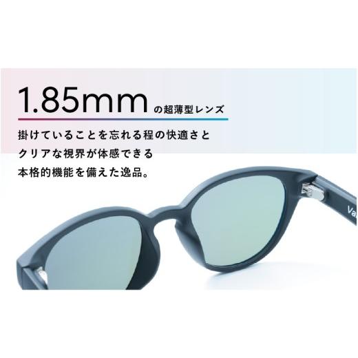ふるさと納税 ファッション 福井県 鯖江市 鯖江で作るガラス偏光サングラス 136-Glass VARUNA パープルミラー／マットブラック G-04203b ／ドライブ ツーリン…_5