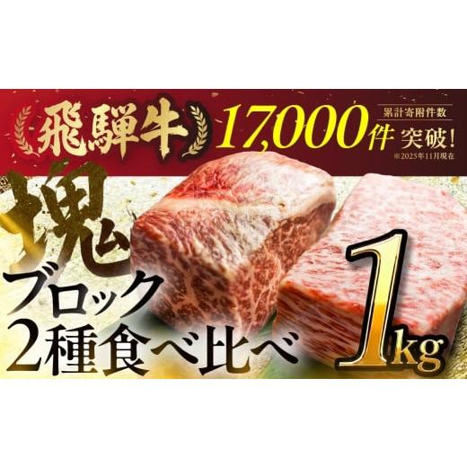 ふるさと納税 牛肉 ステーキ 岐阜県 白川村 人気急上昇 2月発送 牛肉 飛騨牛 ブロック肉 1kg (霜降り肉 赤身肉 500g×2 ) 訳あり 訳アリ 部位お任せ 不揃い …