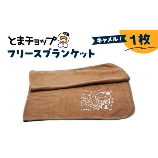 ふるさと納税 タオル・寝具 毛布 北海道 苫小牧市 フリースブランケット(キャメル) T042-025-02 (2)キャメル