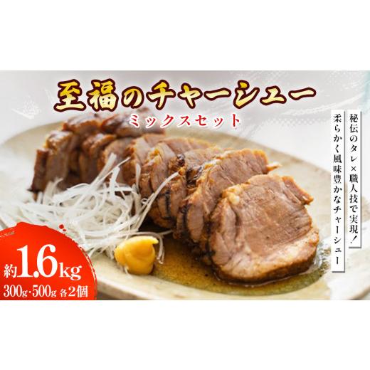 ふるさと納税 惣菜・レトルト 冷凍 沖縄県 うるま市 至福のチャーシュー ミックスセット 300g・500g 各2個??_1