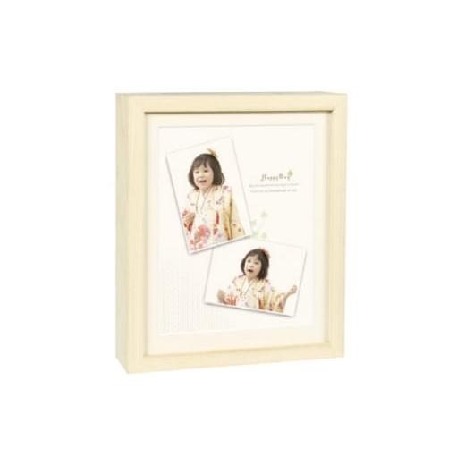 ふるさと納税 雑貨・日用品 奈良県 安堵町 ボックスフレーム/フェイバリット アイボリー+中枠K1(白)+フェイバリット台紙/3面ベージュ 1703952