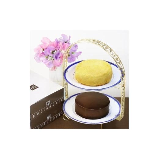 ふるさと納税 ケーキ・カステラ 宮城県 - 「フロム蔵王」ザッハトルテ&amp;ドゥーブルフロマージュセット 1660397