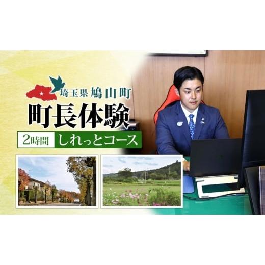 ふるさと納税 体験チケット 埼玉県 鳩山町 埼玉県鳩山町 町長体験 2時間 しれっとコース チケット 町長 就任体験 体験型 イベント 町長室 町内観光 まちづくり…
