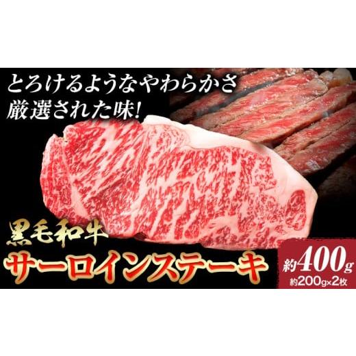 ふるさと納税 牛肉 サーロイン 岡山県 笠岡市 A5等級 黒毛和牛 サーロインステーキ 約400g 有限会社ホーティカルチャー神島[30日以内に出荷予定(土日祝除く)…