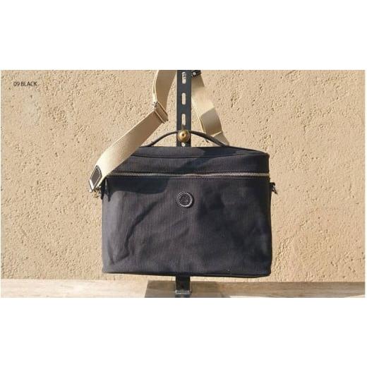 ふるさと納税 カバン ショルダーバッグ 大阪府 東大阪市 木の庄帆布 POCKET SHOULDER k-khg-ps01t-(C/#09 BLACK / ブラック) C/#09 BLACK / ブラック