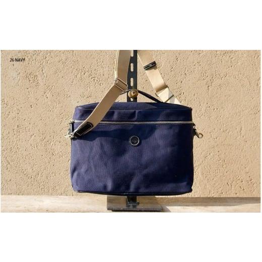 ふるさと納税 カバン ショルダーバッグ 大阪府 東大阪市 木の庄帆布 POCKET SHOULDER k-khg-ps01t-(C/#26 NAVY / ネイビー) C/#26 NAVY / ネイビー