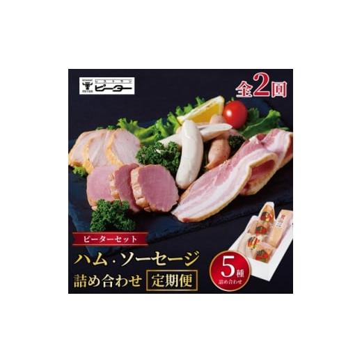 ふるさと納税 肉 ソーセージ 長野県 茅野市 毎月定期便 ピーターセット ハム・ソーセージ詰め合わせ全2回 4081471