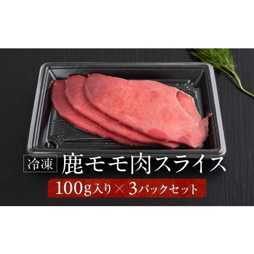 ふるさと納税 鹿肉 岐阜県 高山市 お家でジビエ 鹿モモ肉スライス(冷凍) 100g×3パック|本格 ジビエ 料理 鹿肉 ヘルシー 高タンパク 飛騨高山舞地美恵 SW00…