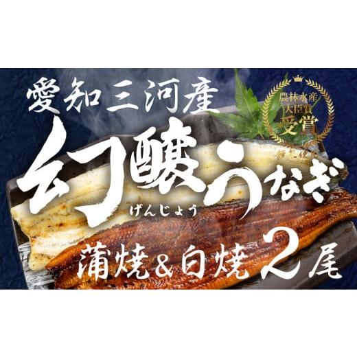 ふるさと納税 うなぎ 愛知県 豊橋市 愛知県産特選 幻醸うなぎ 蒲焼き&白焼きセット 2尾セット