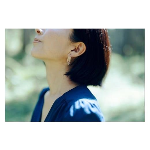 ふるさと納税 イヤリング 熊本県 小国町 KALCANO 小国杉ジュエリー mii-みい ピアス ジュエリー jewelry アクセサリー レディース 熊本 阿蘇小国杉 工芸品 木…