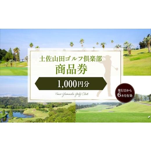 ふるさと納税 ゴルフ場利用券 高知県 香美市 土佐山田ゴルフ倶楽部 商品券1,000円分 ゴルフ チケット ゴルフ場利用券 プレー券 施設利用券 ごるふ golf 運動 …