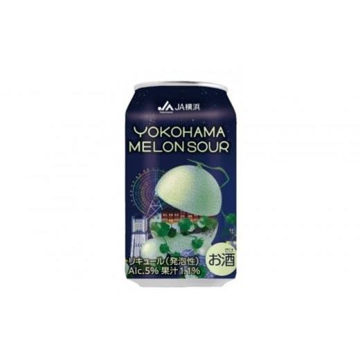 ふるさと納税 お酒 リキュール 神奈川県 横浜市 やるJAん横浜メロンサワー 350ml×24本