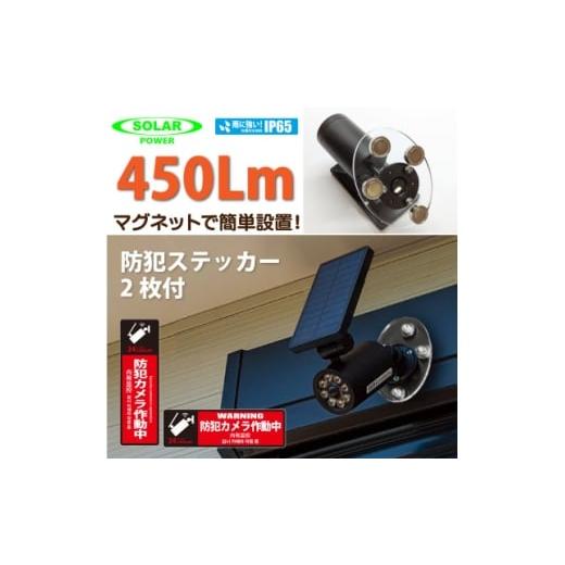 ふるさと納税 照明関連 埼玉県 川口市 ソーラーセンサーライト ダミーカメラ型 マグネットベース付 EDS0796MN 1703570