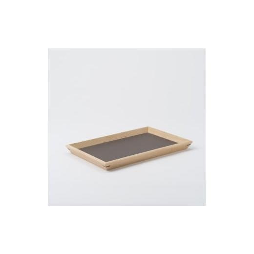 ふるさと納税 木工品・竹工品 北海道 東川町 木と暮らしの工房 シラカバ・トレー サイズ:S/カラー:Brown(茶) カラー:Brown(茶)