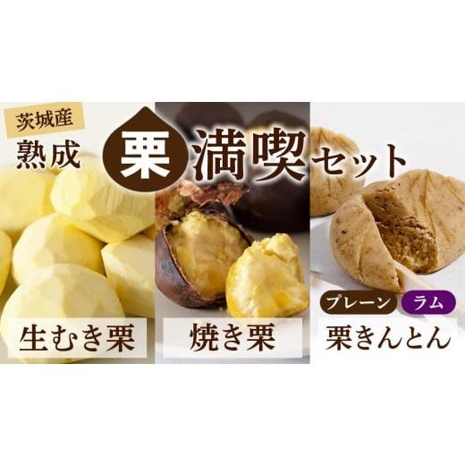 ふるさと納税 果物類 栗 茨城県 筑西市 吉原農場 の 完熟栗 熟成 栗 満喫 セット ( 栗の深雫 プレーン3個 & ラム3個入 ) 令和7年産 栗の深雫 完熟 生むき栗 …