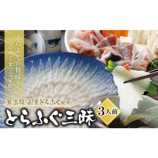 ふるさと納税 海鮮鍋 福岡県 福智町 W01-02 とらふぐセット(3人前) 2026年4月発送分 ふぐ刺し ふぐ鍋 薬味 ポン酢付き とらふぐ トラフグ ふぐ 河豚 ふぐち…