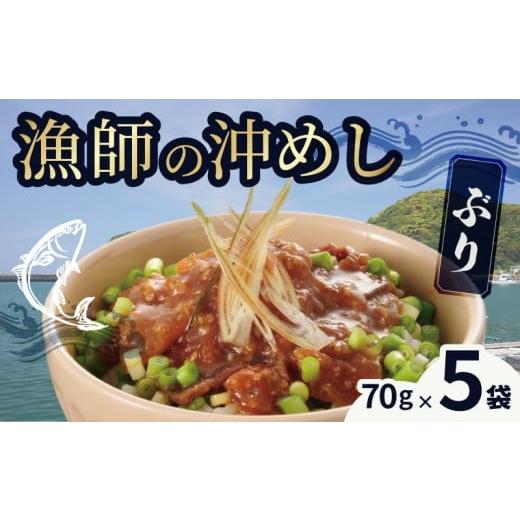 ふるさと納税 魚貝類 熊本県 天草市 S006-013_漁師の沖めしぶり(70g)×5袋