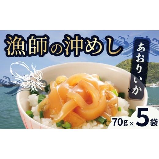 ふるさと納税 魚貝類 熊本県 天草市 S006-014_漁師の沖めしあおりいか(70g)×5袋
