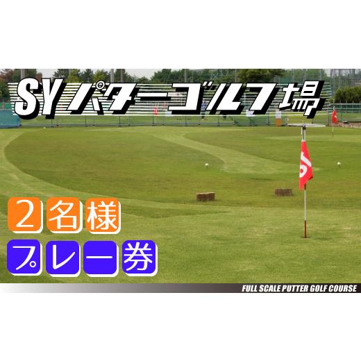 ふるさと納税 ゴルフ場利用券 千葉県 松戸市 16556001 エスワイパターゴルフ プレー券(大人2名)