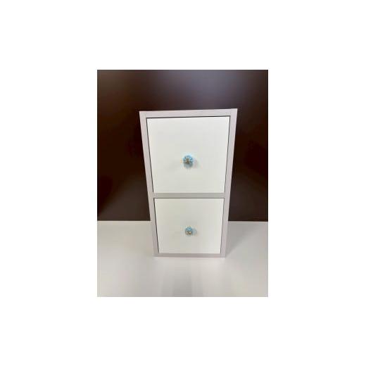 ふるさと納税 雑貨・日用品 インテリア 群馬県 高山村 2段抽斗キューブ