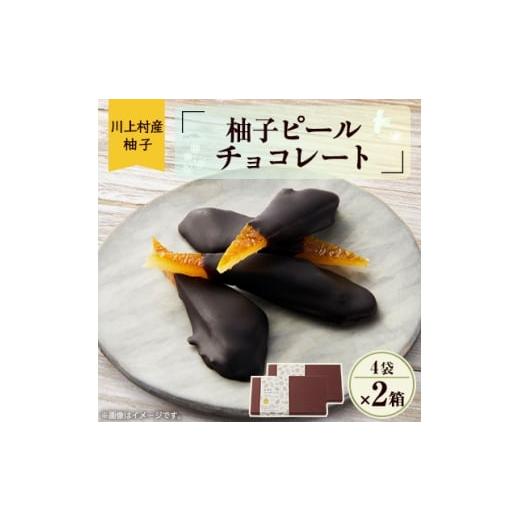 ふるさと納税 菓子 チョコレート 奈良県 川上村 山香るチョコレート ー柚子ピールチョコー2箱 1583679