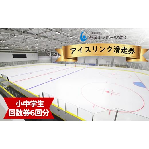 ふるさと納税 入場券・優待券 岩手県 盛岡市 盛岡市アイスリンク 回数(滑走6回)券 小中学生