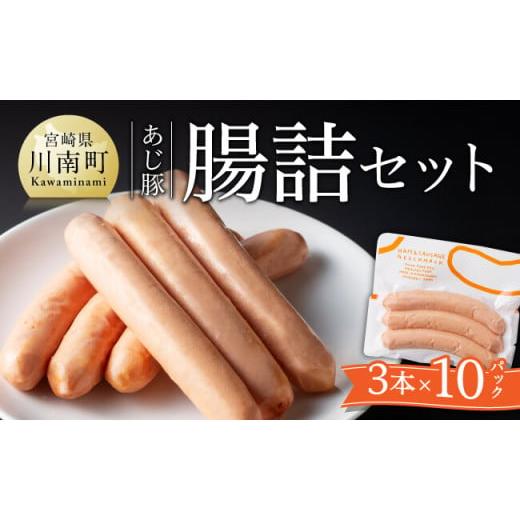 ふるさと納税 肉 ソーセージ 宮崎県 川南町 令和8年3月発送分 あじ豚ソーセージセット 肉 豚 豚肉 あじ豚 ソーセージ 粗挽きソーセージ 宮崎県産 川南町産 令…