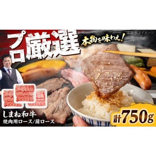 ふるさと納税 牛肉 ロース 島根県 雲南市 焼肉の定番 しまね和牛焼肉用ロース/肩ロース750g(各1P+1) 和牛 牛肉 国産 国産牛 赤身 焼肉 ステーキ ロース 肩…