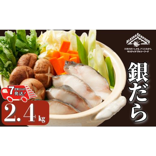 ふるさと納税 海鮮鍋 千葉県 銚子市 スピード配送 銀だら 約2.4kg 真空パック入り 銀鱈 鱈 タラ 湯豆腐 寄せ鍋 鍋 団らん 真空パック 食べやすい 個別冷凍 惣…