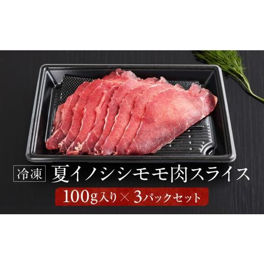 ふるさと納税 猪肉 岐阜県 高山市 お家でジビエ 夏猪モモ肉スライス(冷凍) 100g×3パック|本格 ジビエ 料理 猪肉 ヘルシー 高タンパク 飛騨高山舞地美恵 SW…
