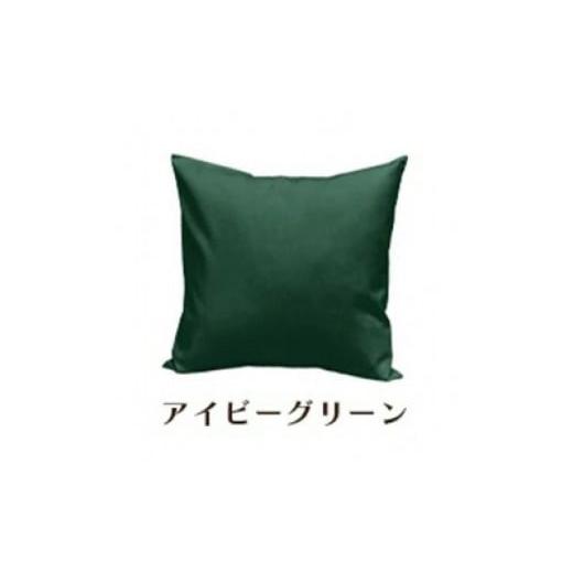 ふるさと納税 雑貨・日用品 インテリア 和歌山県 和歌山市 「染」クッションカバー 50×50cmタイプ アイビーグリーン 国産オックスフォード生地 無地 アイビー…