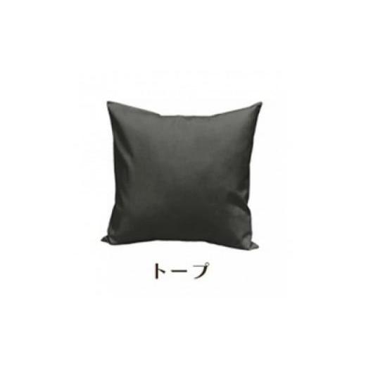 ふるさと納税 雑貨・日用品 インテリア 和歌山県 和歌山市 「染」2枚組クッションカバー 50×50cmタイプ トープ 国産オックスフォード生地 無地 トープ 2枚セ…の画像